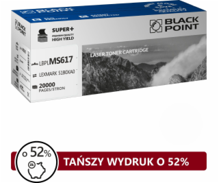 Toner Black Point LBPLMS617 Black (51B0XA0)