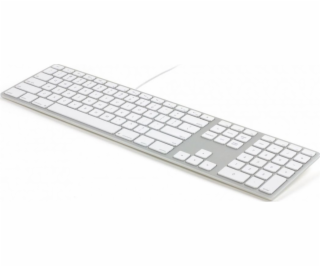 Matias Keyboard FK318B-UK Wired Silver &amp; White UK (FK...