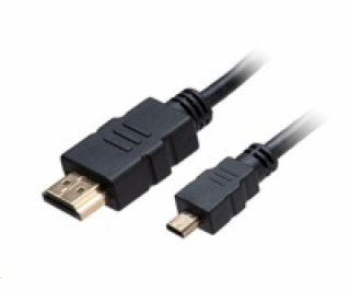 AKASA kabel HDMI na Micro HDMI, 4K@60Hz, pozlacené konekt...