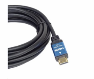 PREMIUMCORD Kabel HDMI - Ultra HDTV, 2m (kovové, zlacené ...