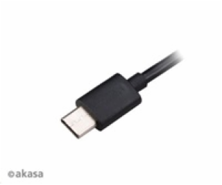 AKASA kabel USB-A 2.0 na USB-C, napájecí kabel se switche...