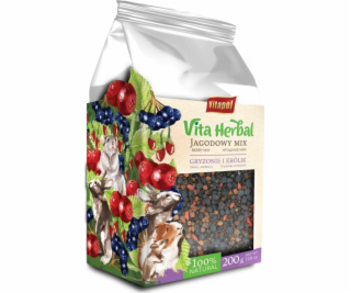 Vitapol Vita Herbal pre hlodavce a králiky, čučoriedková ...