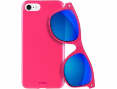 Puro Sunny Kit etui dla iPhone 7/8 + okuláry (IPC747SUNNYKIT1PNK)