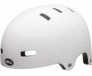 BELL Junior Helmet Span lesk biela veľkosť S (51-55 cm)