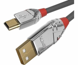 Lindy USB 2.0 USB kabel Typ A / Mini-B Cromo Line M / M 7,5m