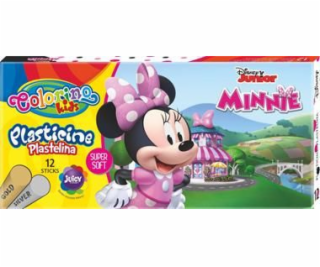 Patio Plasticine 12 farieb Colorino Kids Minnie