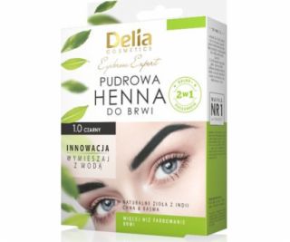 Delia Powder henna na obočie 0,1 Black