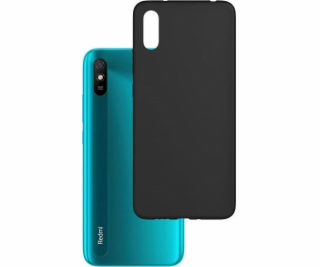 3MK matné púzdro Xiaomi Redmi 9A čierne