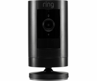 Ring Stick Up Cam Plug-In black Security Camera