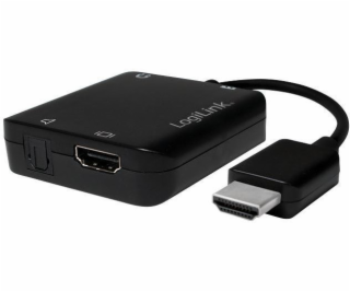 AV adaptér LogiLink HDMI - Toslink čierny (CV0106)