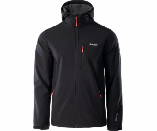 HI-TEC SOFTSHELL CAEN BLACK/PICY ORANGE XL