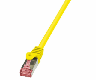 LogiLink Patchcord Cat.6 S/FTP PIMF 0,5m, żółty (CQ2027S)