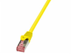 LogiLink Patchcord Cat.6 S/FTP PIMF 0,5m, żółty (CQ2027S)