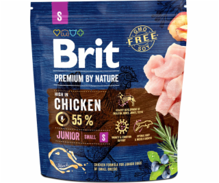 Brit Premium By Nature Junior S Small 1kg