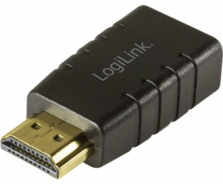 Adapter AV LogiLink HDMI - HDMI czarny (HD0105)