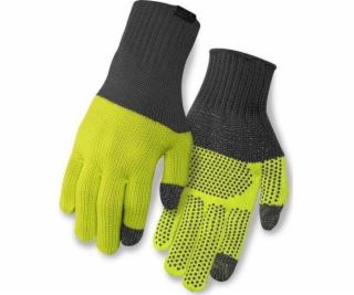 GIRO Zimné rukavice GIRO KNIT MERINO WOOL long finger siv...