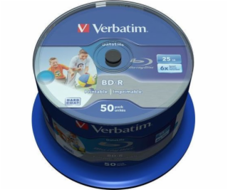 Verbatim BD-R 25GB 6x 50ks (43812)