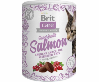 Brit Care Cat Snack Superfruits Salmon 100g