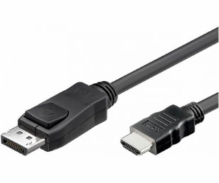 Kábel Techly DisplayPort - HDMI 2m czarny (304321)