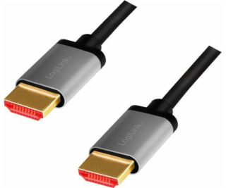 Kabel LogiLink HDMI - HDMI 3m szary (CHA0106)