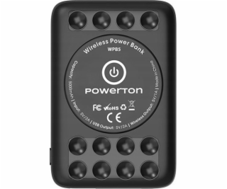 Powerbank Powerton 5000 mAh Czarny