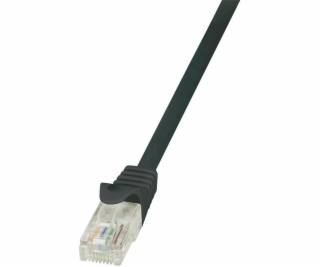 LogiLink Patchcord CAT 6 U/UTP EconLine, 1m, czarny (CP20...