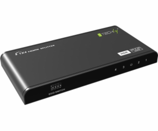 Techly Techly HDMI2.0 Splitter 4K 4 Port, HDR, 4K2K 60Hz