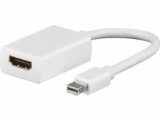 AV adaptér DisplayPort Mini - HDMI biely