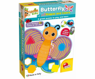 Lisciani Educational Set Carotina Baby Butterfly, Shapes ...