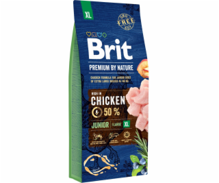 Brit Premium By Nature Junior Extra Large XL 15 kg