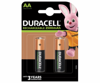 Duracell Rechargeable baterie 2500mAh 2 ks (AA)