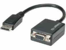 Adaptér AV Techly DisplayPort - D-Sub (VGA) czarny (325325)