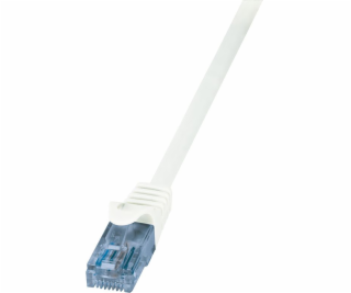 LogiLink RJ-45/RJ-45, kat.6A, U/UTP, biały, 3m (CP3061U)