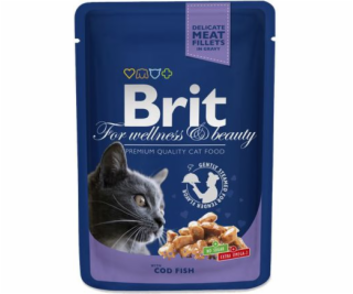 Brit Premium Cat Pouches with Cod Fish 100g