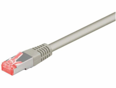 Patchcord, S/FTP, Cat.6, 7m, LSOH, szary