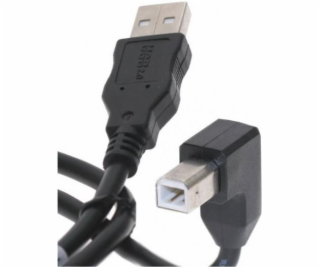 Kábel USB LAMA PLUS USB-A - USB-B 2 m Czarny