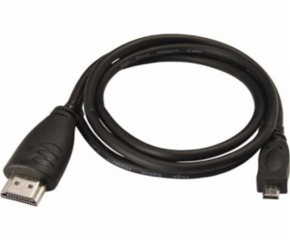 Kábel HDMI Micro - HDMI 2m czarny