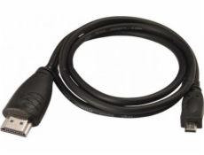 Kábel HDMI Micro - HDMI 2m czarny