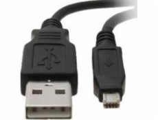 Kábel USB LAMA PLUS USB-A - 4-pin 1.8 m Czarny