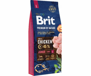 Brit Premium By Nature Junior L Large 15kg