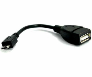 Adapter USB microUSB - USB Czarny