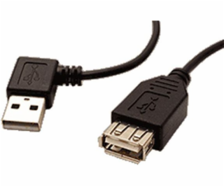 Kábel USB LAMA PLUS USB-A - 0.3 m Czarny