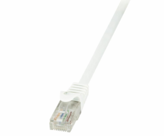 LogiLink Patchcord CAT 6 U/UTP EconLine, 0,25m, biały (CP...