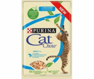 Nestlé PURINA CAT CHOW vrecko 85g LOSOSOVÉ FAZY V ŽELEJ