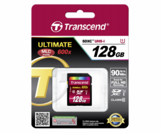 Transcend SDXC 128GB Class10 UHS-I 600x Ultimate