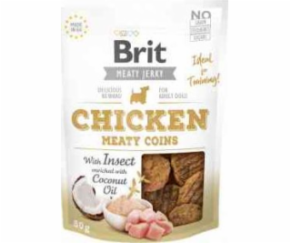 Brit Jerky Chicken Real Fillets - Chicken - pes snack - 2...