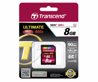 Transcend SDHC               8GB Class 10 UHS-I 600x Ulti...