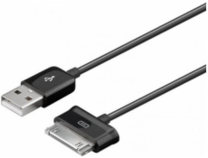 Kábel USB Techly USB-A - Samsung 30-pin 1.2 m Czarny (305113)