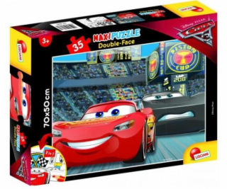 Lisciani Obojstranné puzzle 35 dielikov Maxi Cars 3 Go! M...