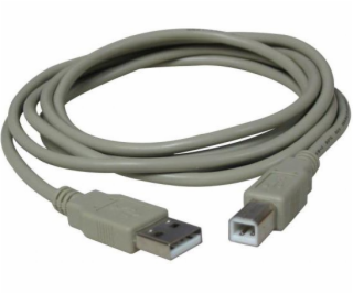 Kábel USB LAMA PLUS USB-A - micro-B 3 m Szary